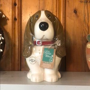 Basset cookie jar